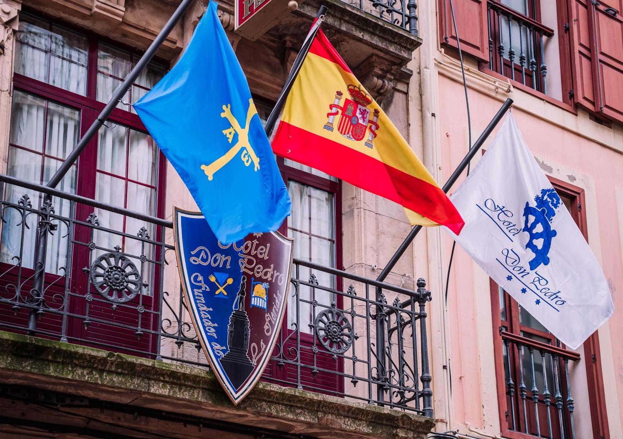 Don Pedro Otel Avilés Dış mekan fotoğraf